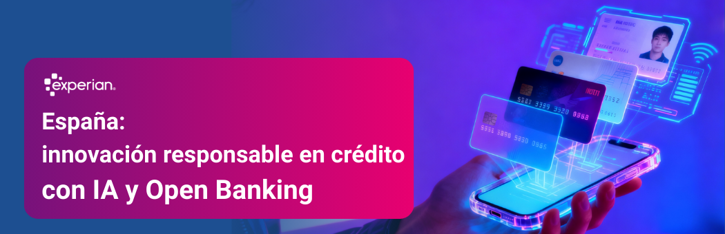 iIlustración de decisiones crediticias con IA y Open Banking en España